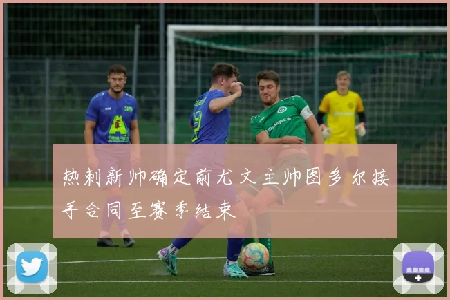 热刺新帅确定前尤文主帅图多尔接手合同至赛季结束