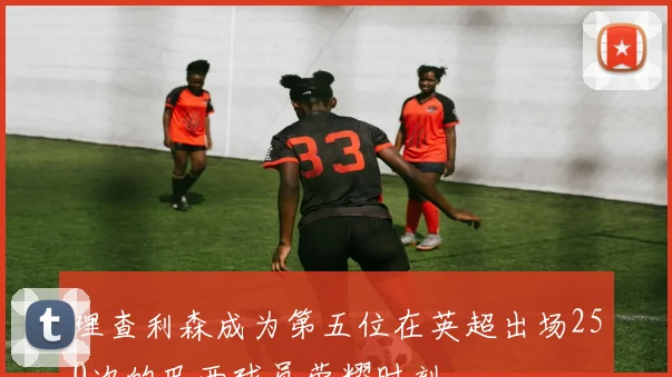 理查利森成为第五位在英超出场250次的巴西球员荣耀时刻